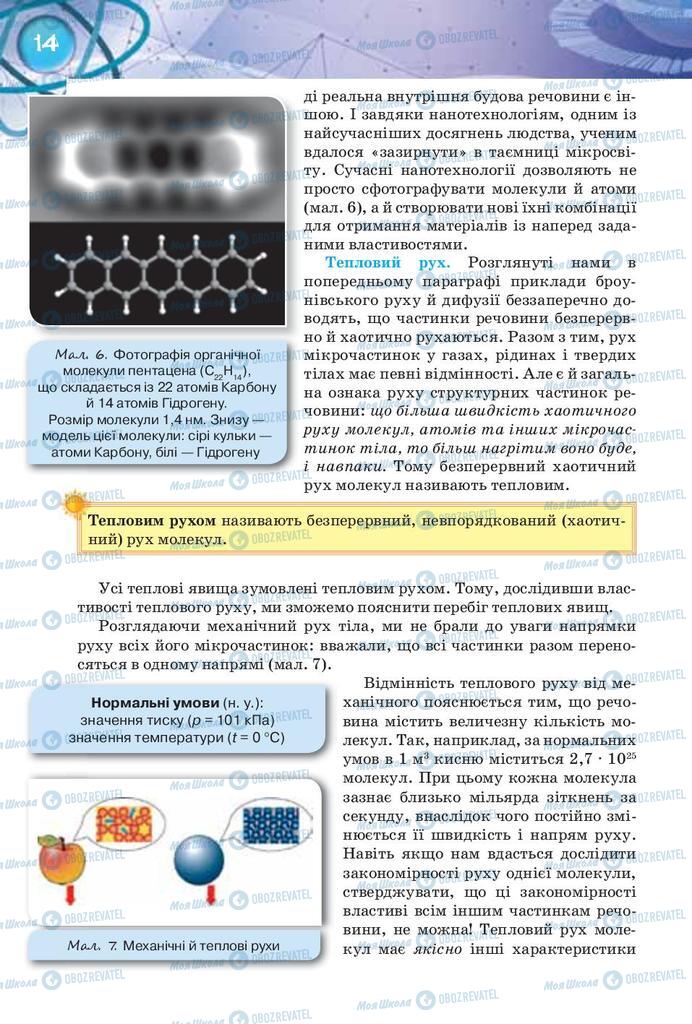 Підручники Фізика 8 клас сторінка 14