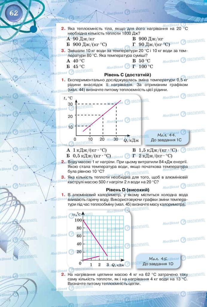 Учебники Физика 8 класс страница 62