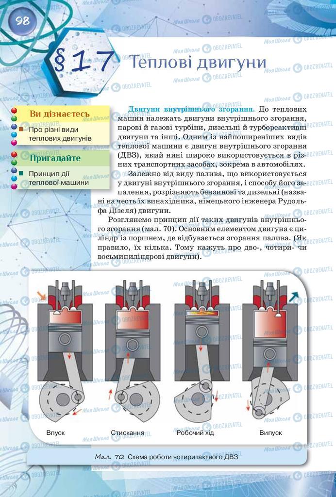 Підручники Фізика 8 клас сторінка 98