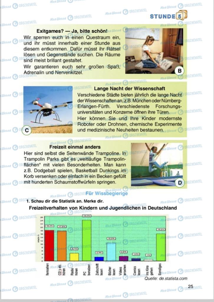 Учебники Немецкий язык 8 класс страница 25