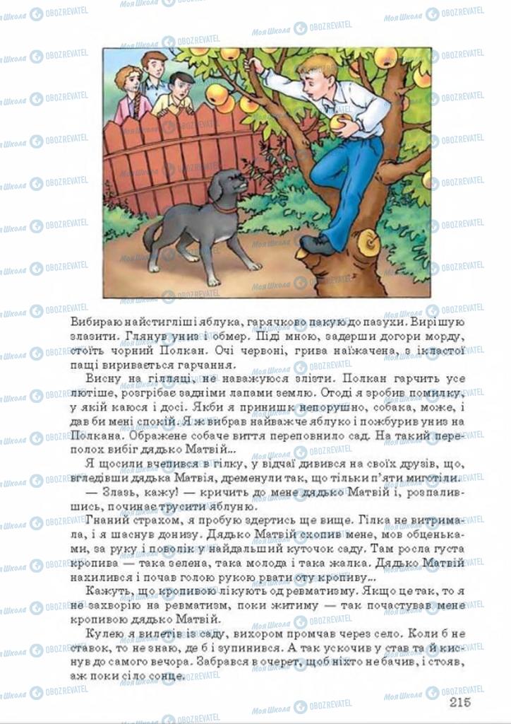 Підручники Українська мова 8 клас сторінка 215