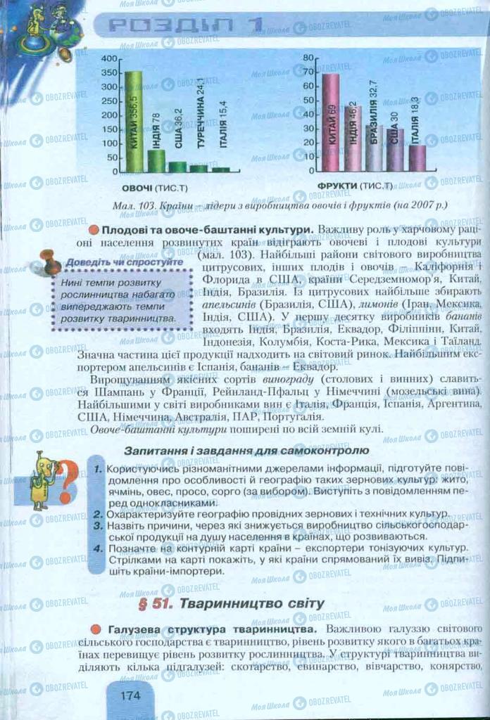 Учебники География 10 класс страница  174