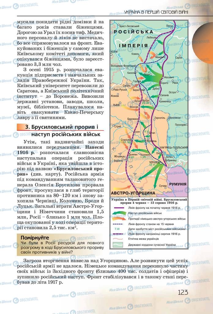 Підручники Історія України 10 клас сторінка 123