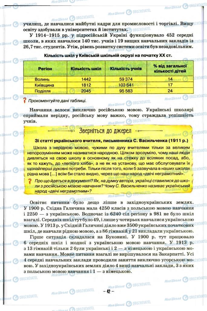 Учебники История Украины 10 класс страница  42