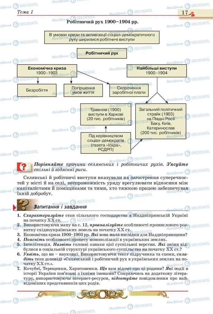 Підручники Історія України 10 клас сторінка 17