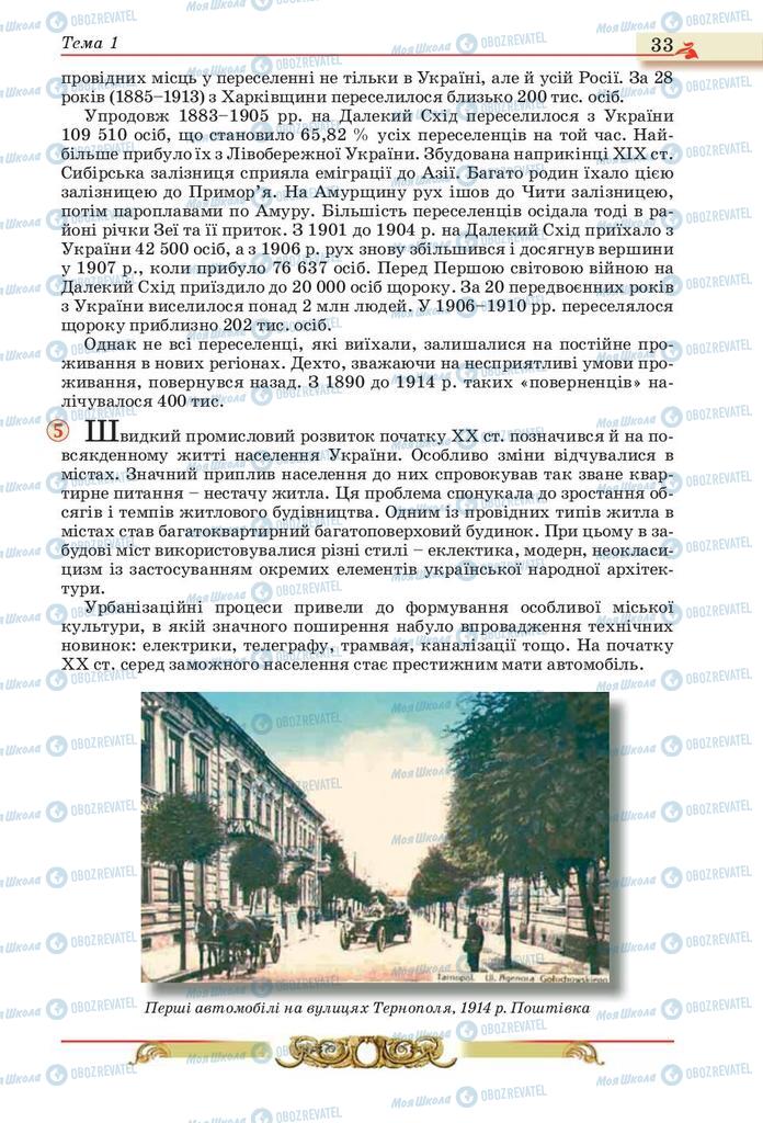 Підручники Історія України 10 клас сторінка 33