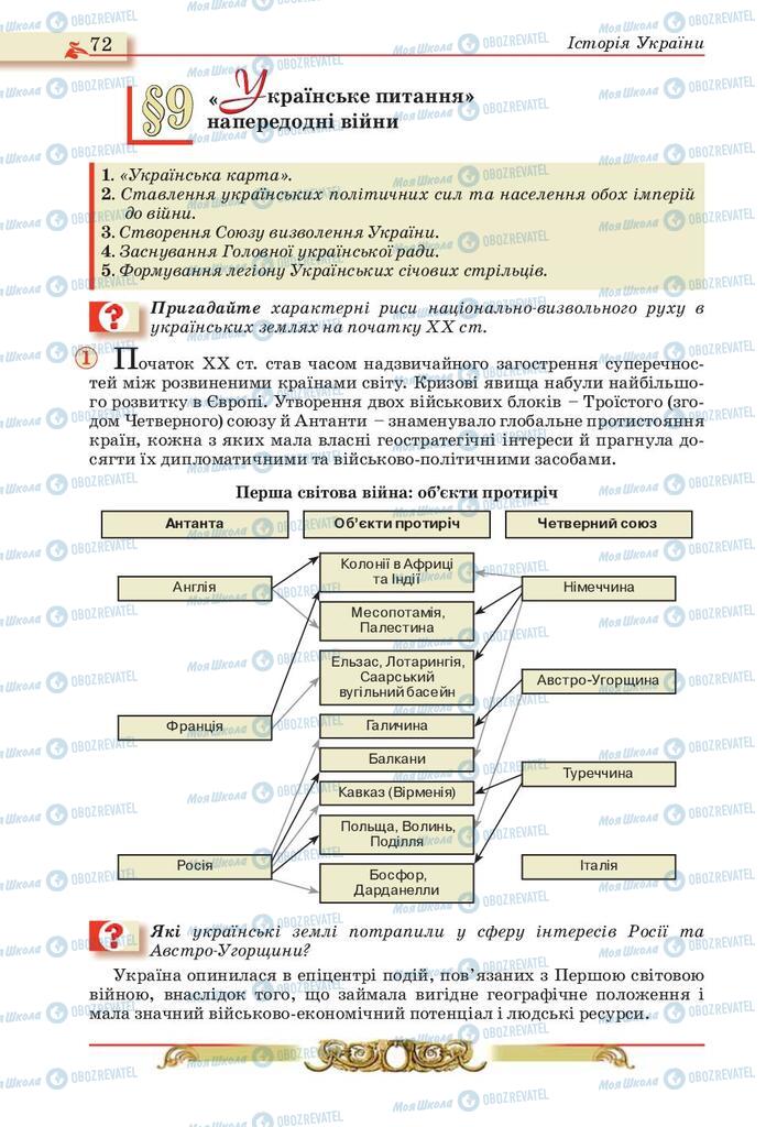 Учебники История Украины 10 класс страница  72