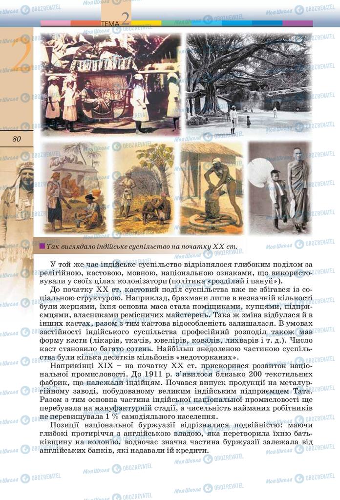 Підручники Всесвітня історія 10 клас сторінка 80