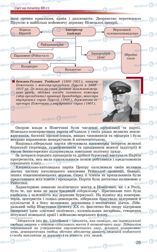 Підручники Всесвітня історія 10 клас сторінка 25