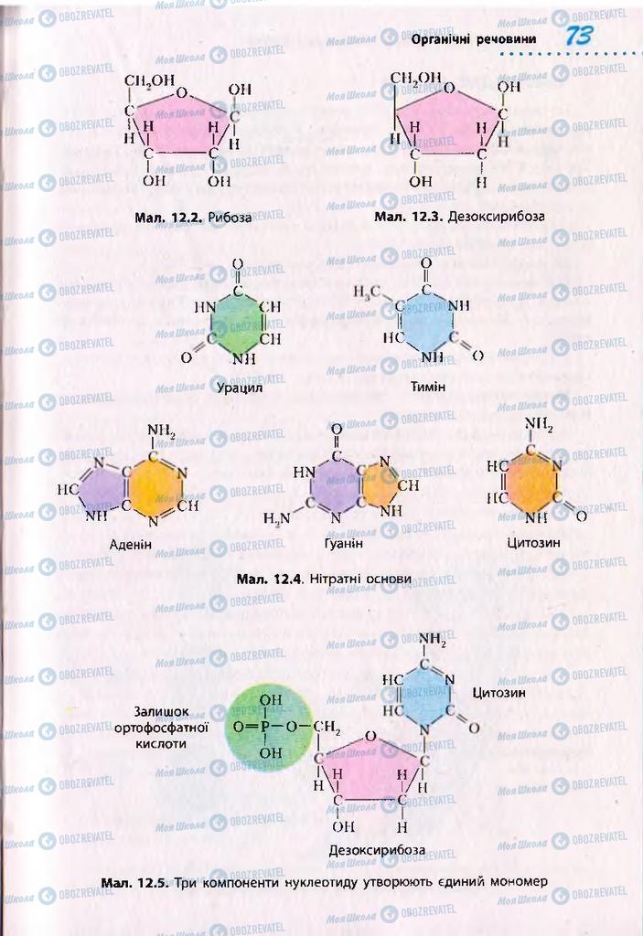 Учебники Биология 10 класс страница 73