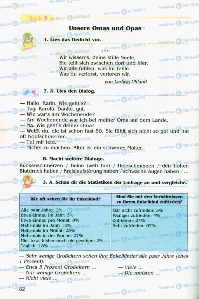 Учебники Немецкий язык 8 класс страница 82