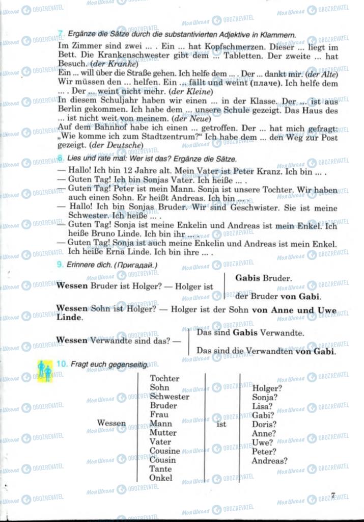 Учебники Немецкий язык 8 класс страница 7