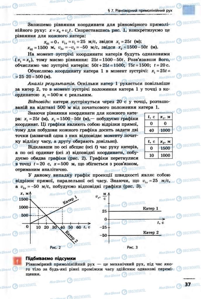 Учебники Физика 10 класс страница 37