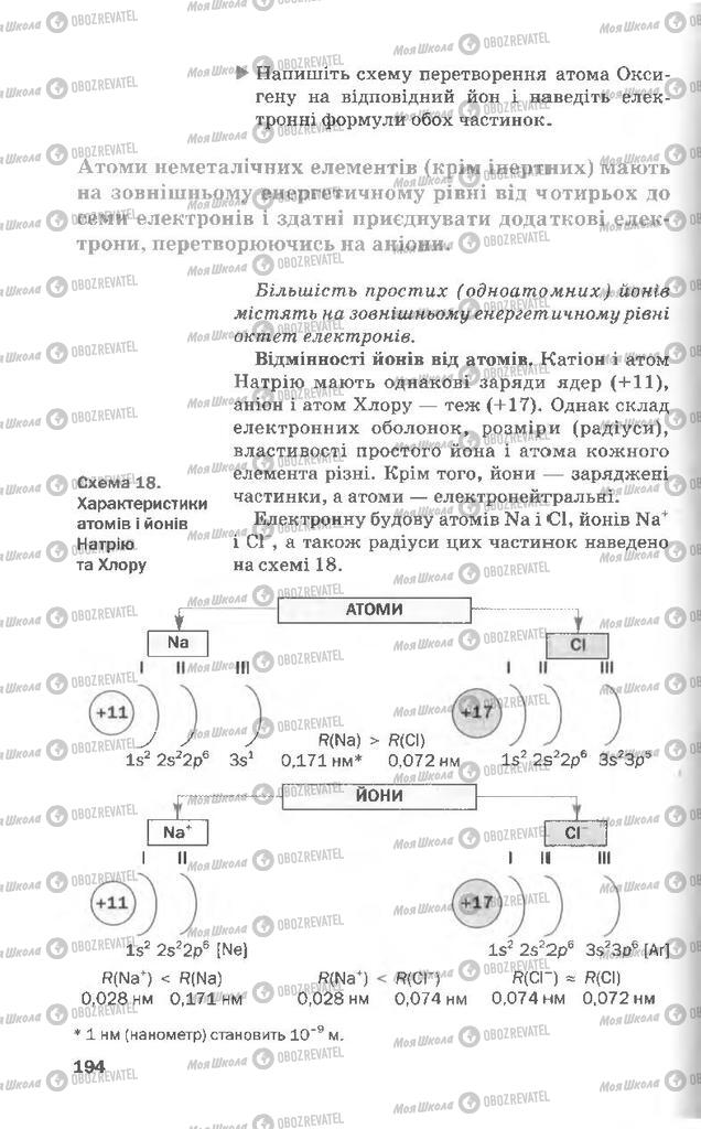 Учебники Химия 8 класс страница 194