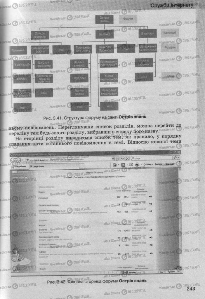 Підручники Інформатика 10 клас сторінка 243
