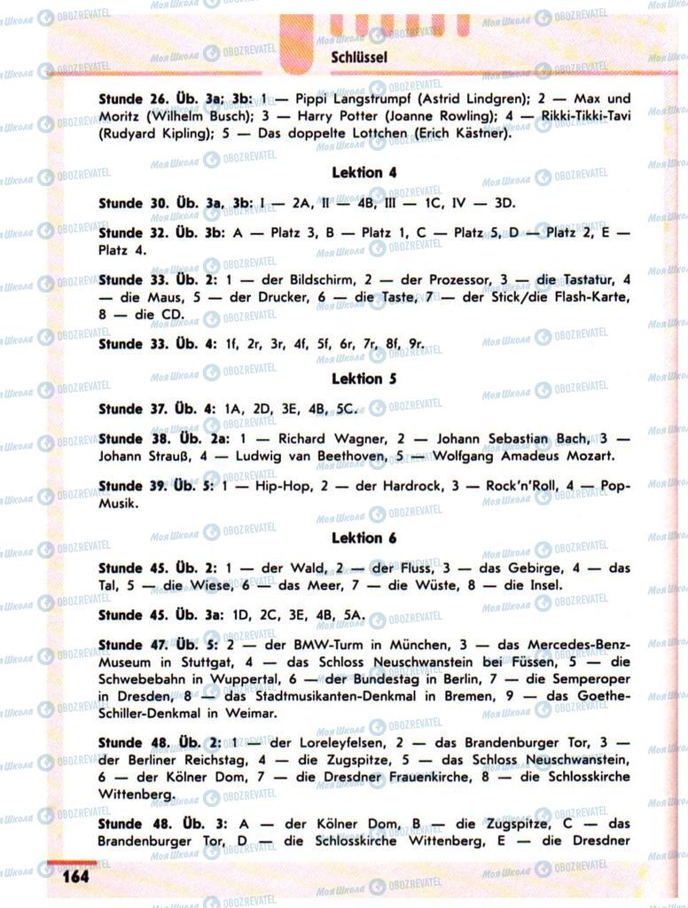 Учебники Немецкий язык 10 класс страница 164