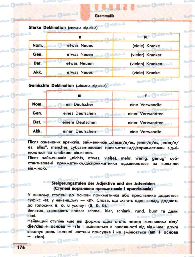 Учебники Немецкий язык 10 класс страница 176