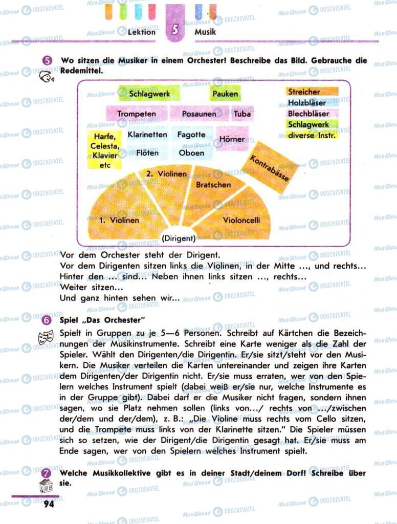 Учебники Немецкий язык 10 класс страница 94