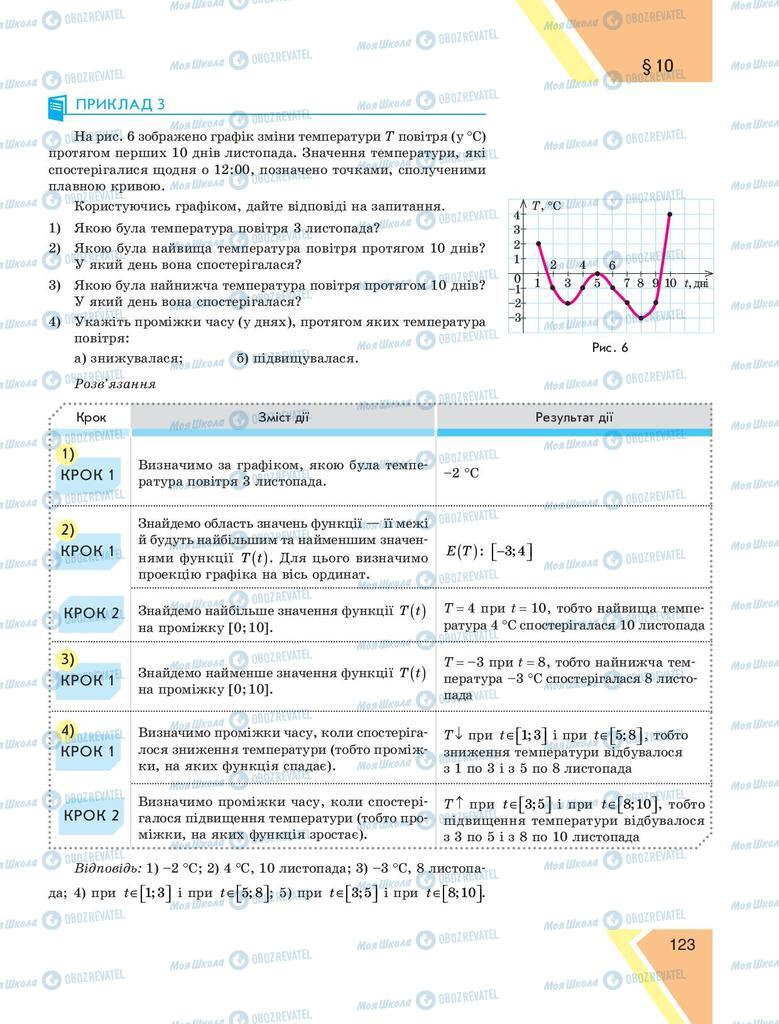 Учебники Алгебра 9 класс страница 123
