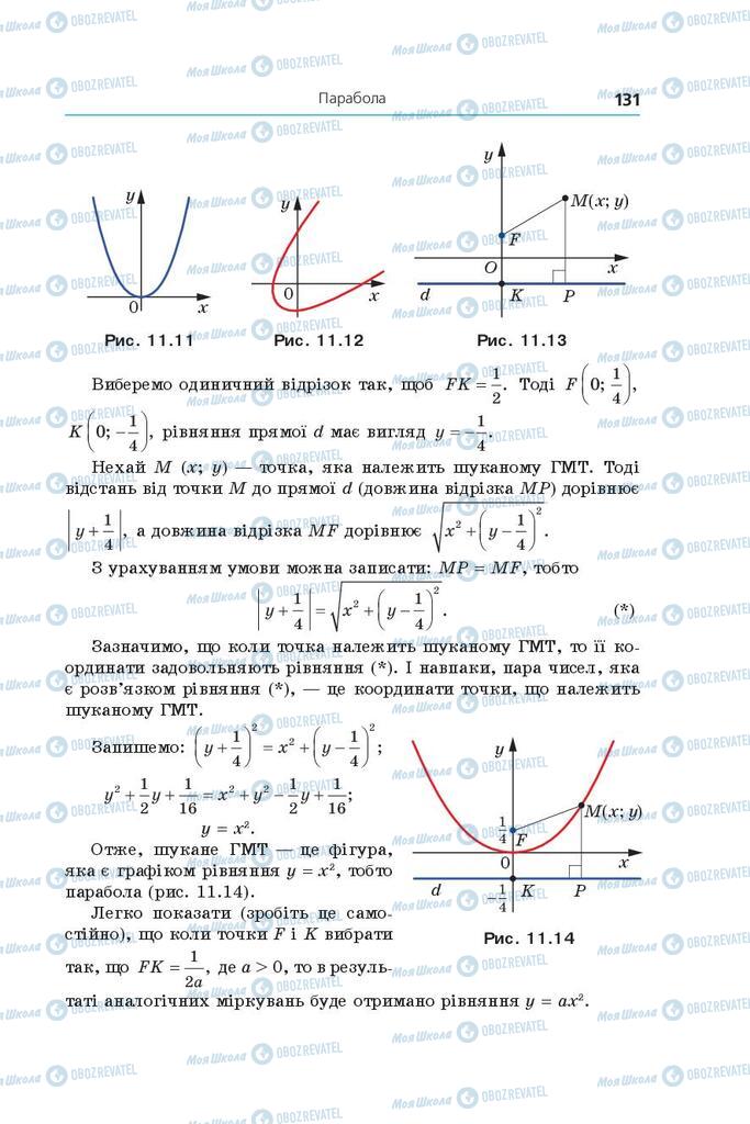 Підручники Алгебра 9 клас сторінка 131
