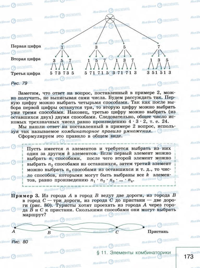 Підручники Алгебра 9 клас сторінка  173