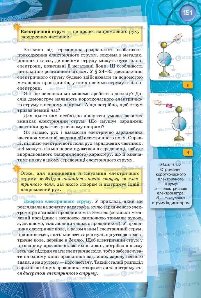 Підручники Фізика 8 клас сторінка 151