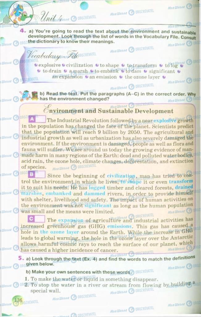 Учебники Английский язык 10 класс страница 136