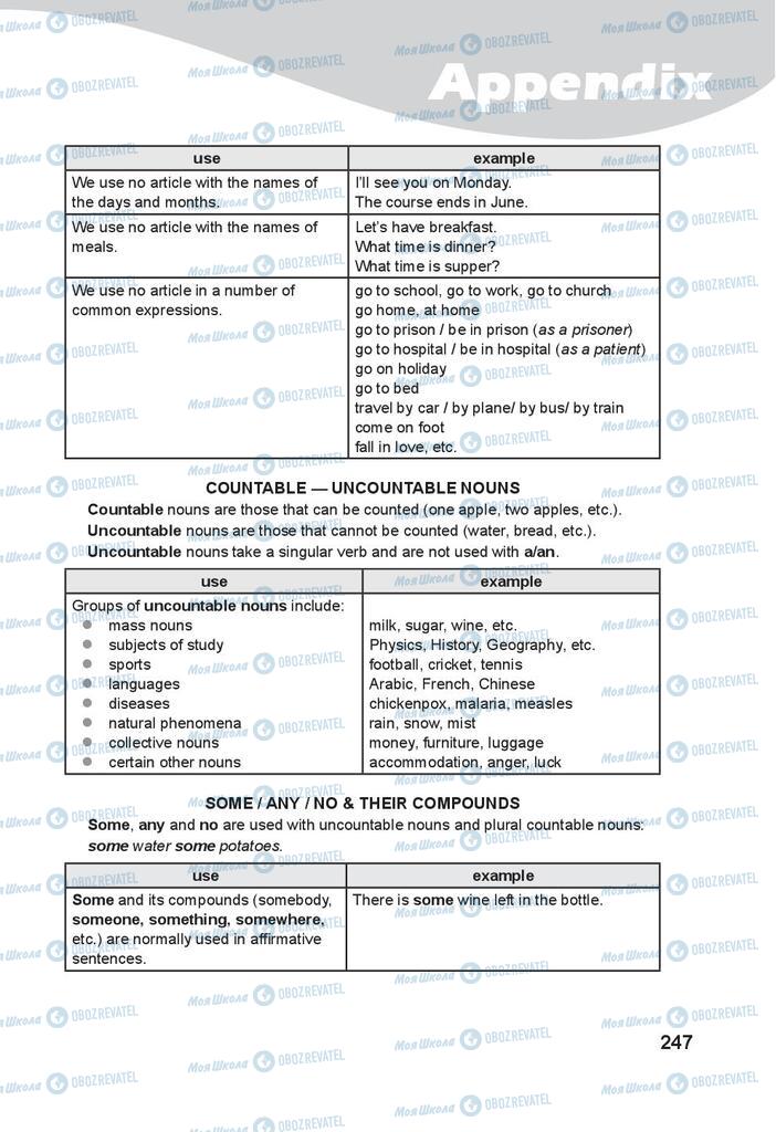 Підручники Англійська мова 9 клас сторінка 247