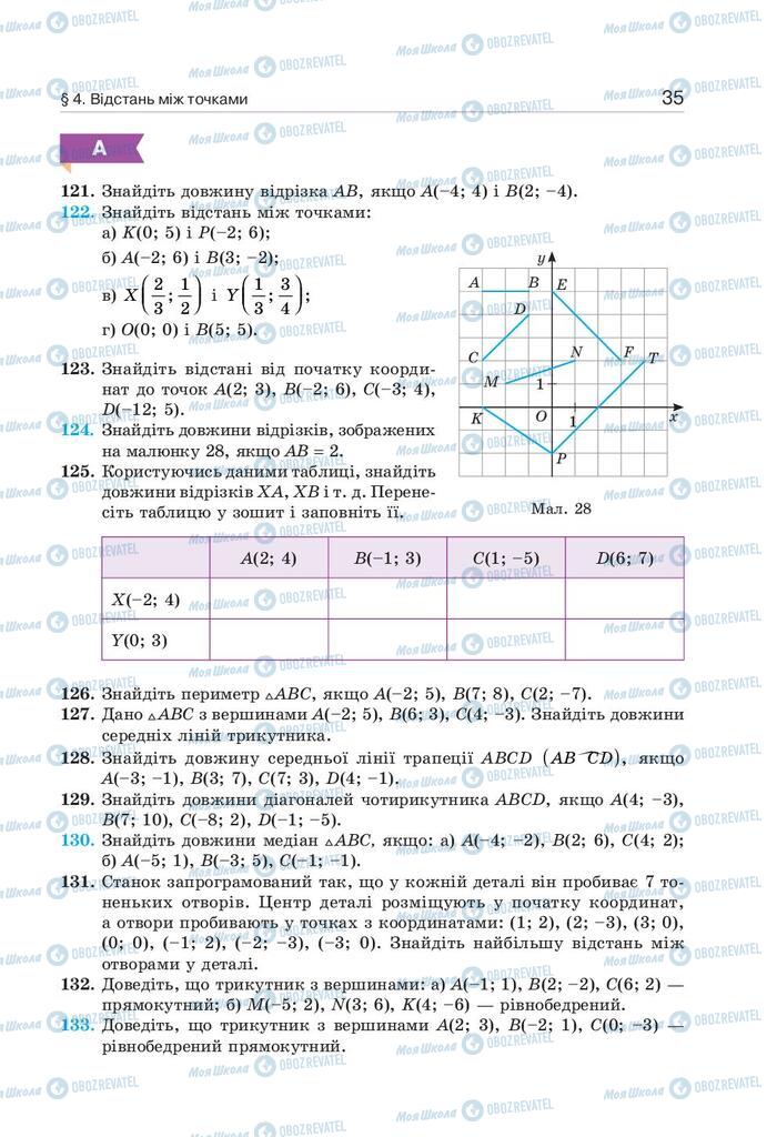 Учебники Геометрия 9 класс страница 35