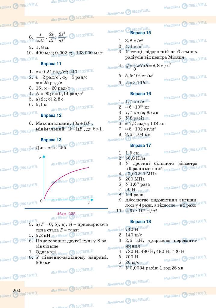 Учебники Физика 10 класс страница 294