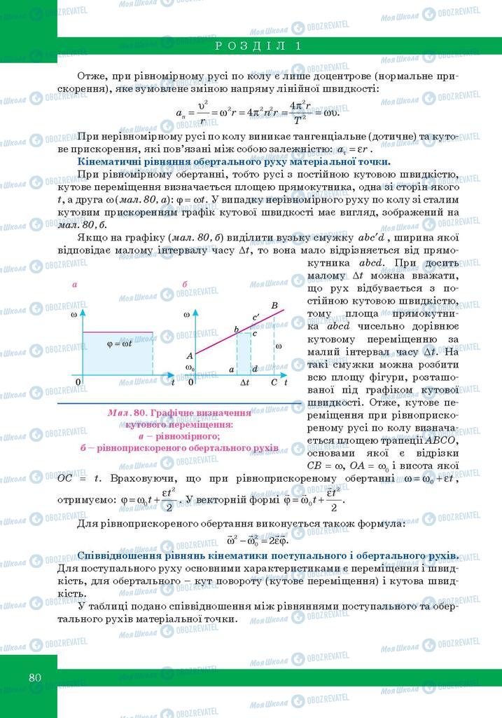 Учебники Физика 10 класс страница 80