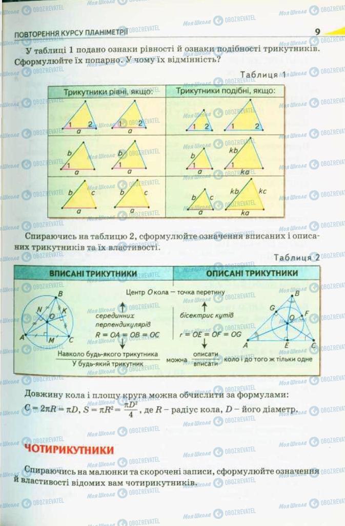 Учебники Геометрия 10 класс страница 9