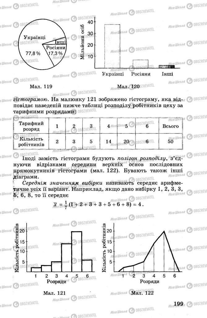 Учебники Алгебра 10 класс страница 199