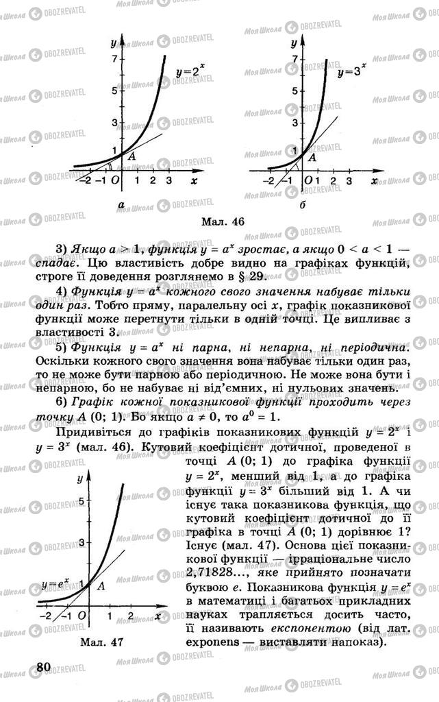 Учебники Алгебра 10 класс страница 80