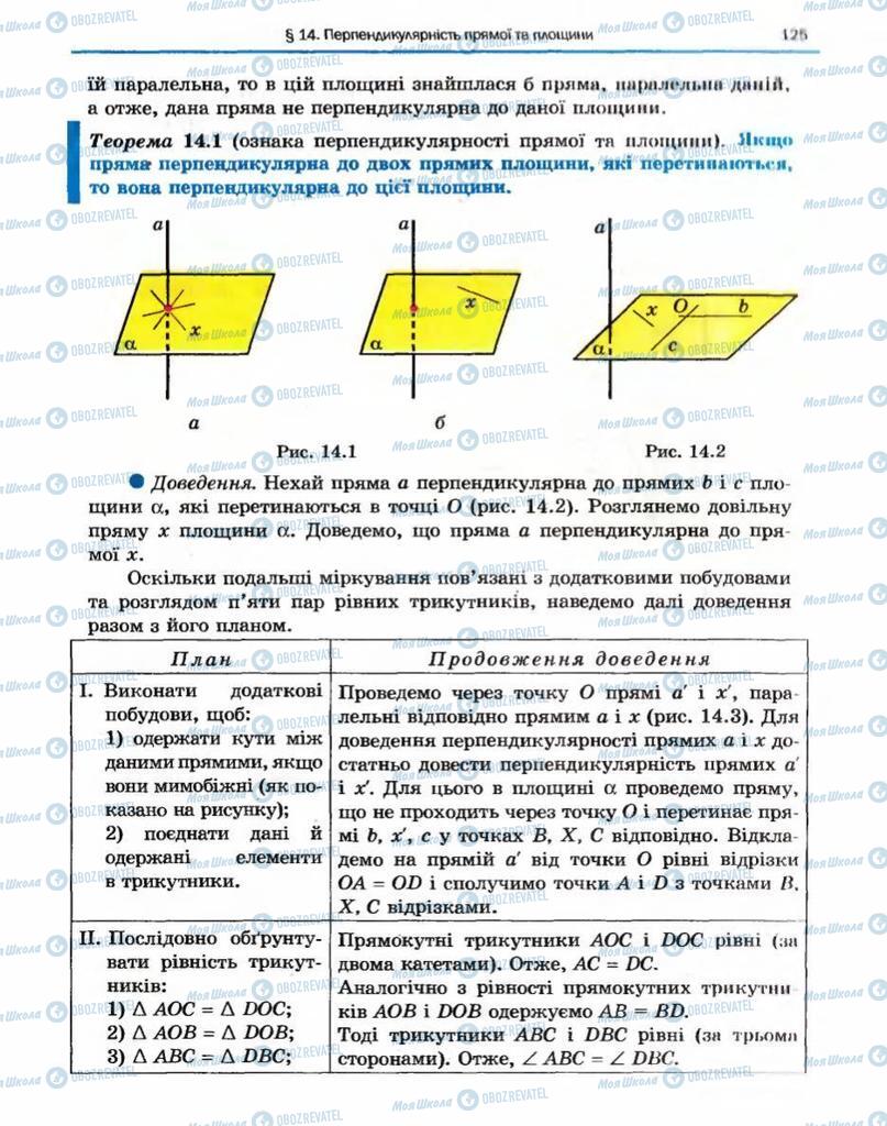 Учебники Геометрия 10 класс страница 125