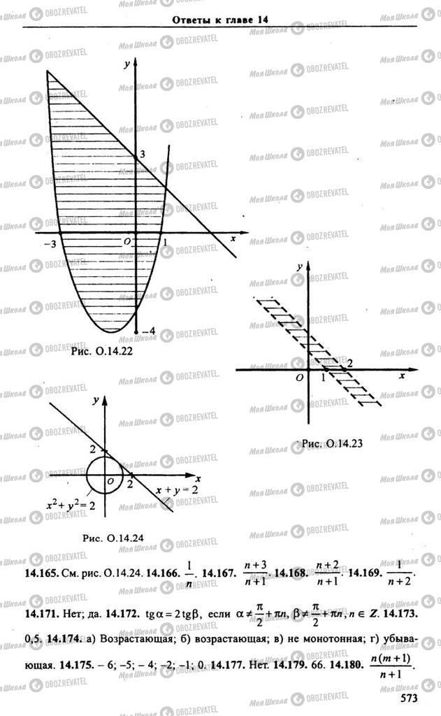 Учебники Алгебра 10 класс страница 573