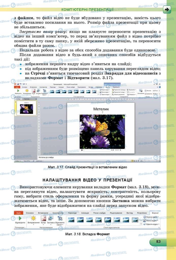 Підручники Інформатика 9 клас сторінка  83