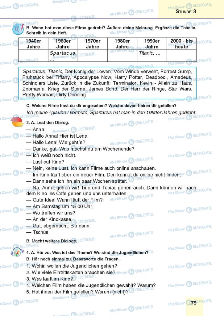 Підручники Німецька мова 9 клас сторінка 79