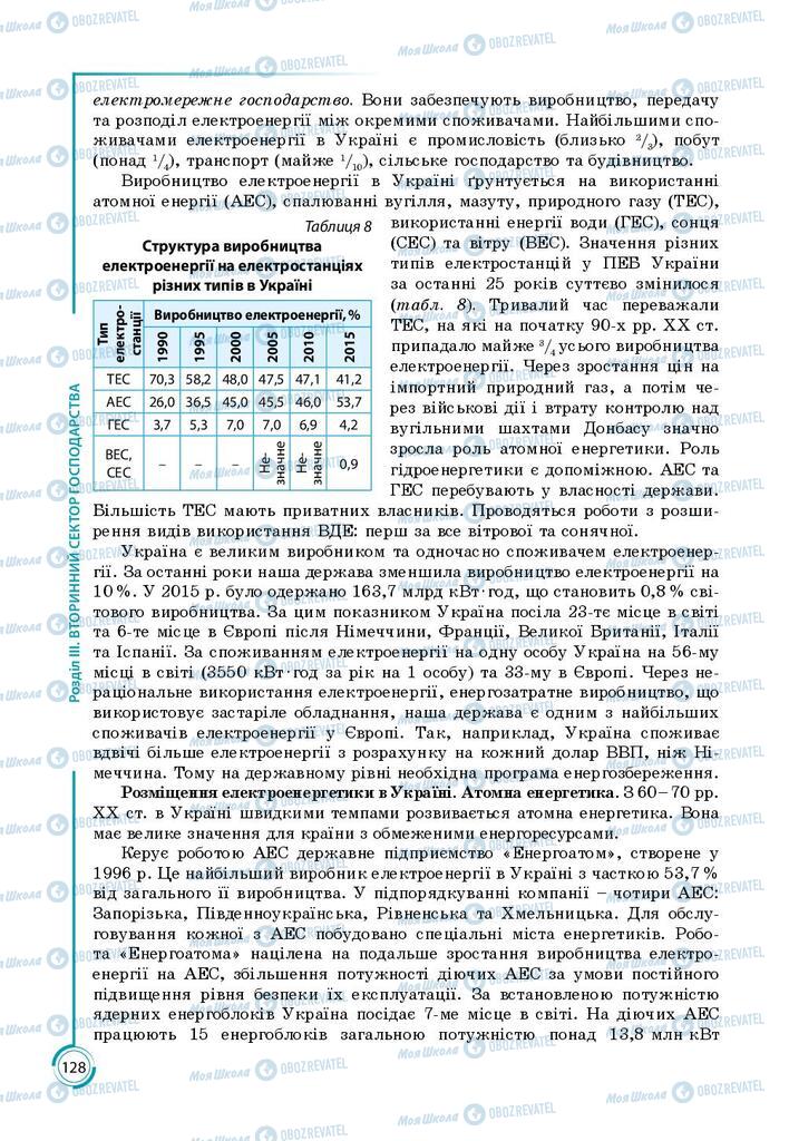 Учебники География 9 класс страница 128