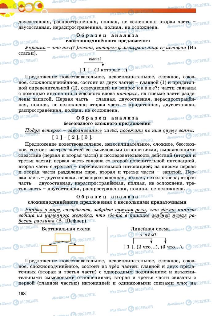 Учебники Русский язык 9 класс страница 168