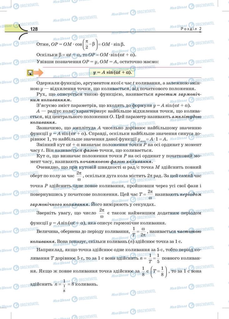 Учебники Математика 10 класс страница  128
