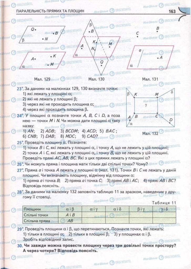 Підручники Математика 10 клас сторінка 163