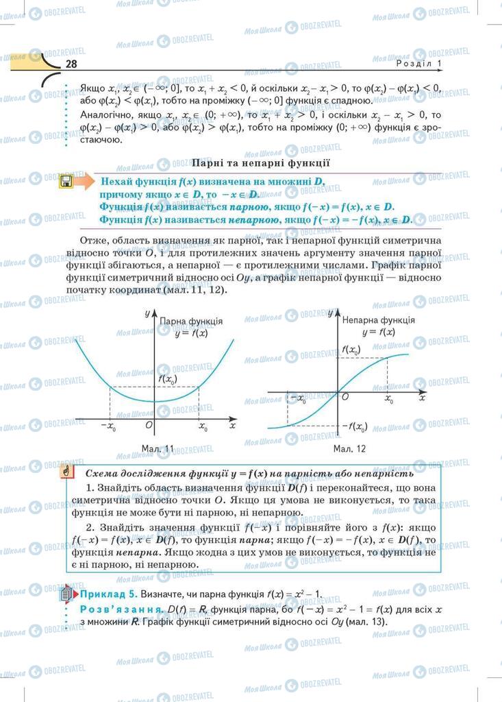 Учебники Математика 10 класс страница 28