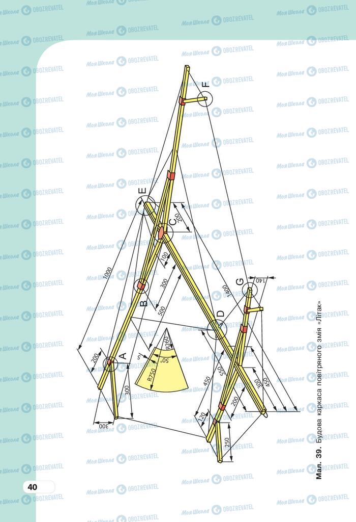 Підручники Трудове навчання 9 клас сторінка 40