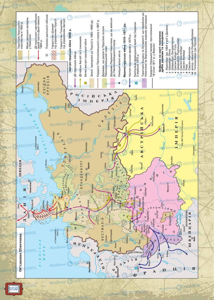 Підручники Всесвітня історія 9 клас сторінка 202