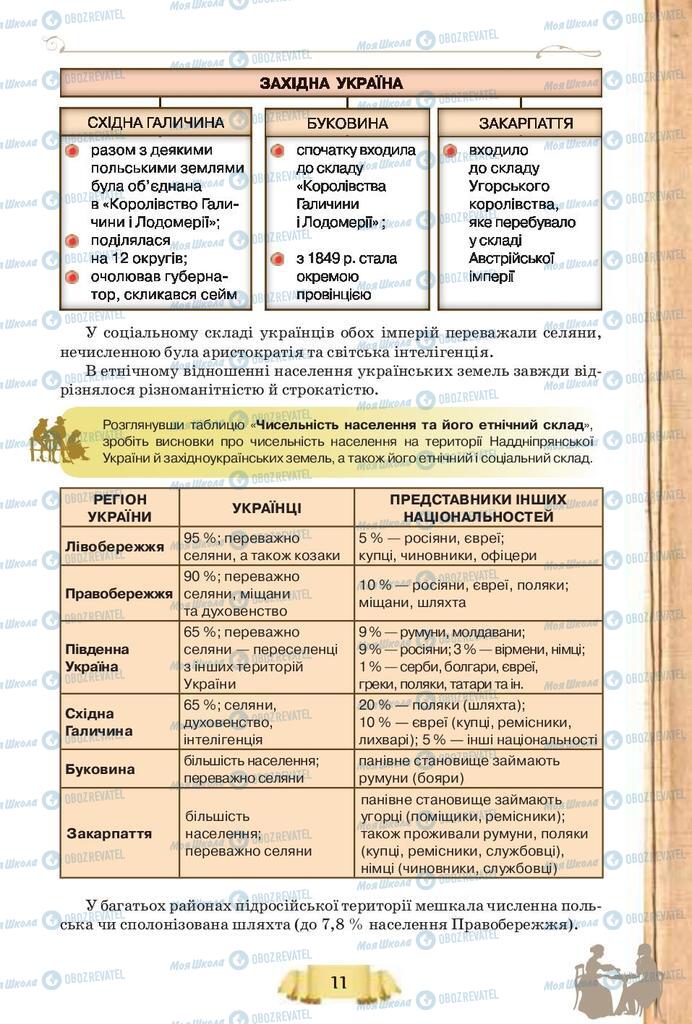 Підручники Історія України 9 клас сторінка 11