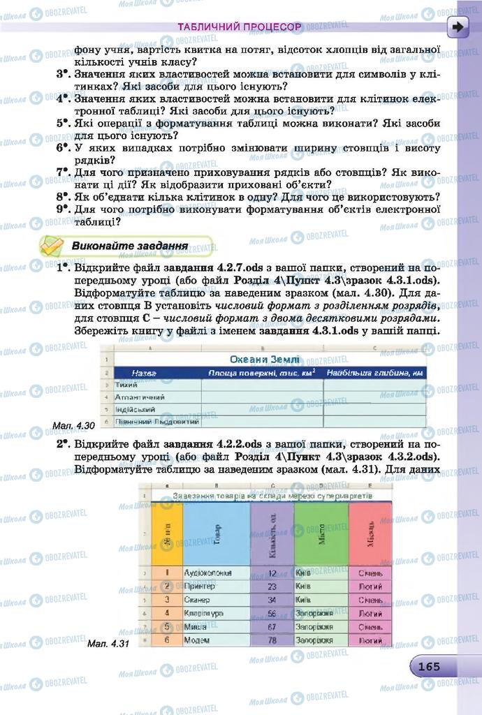 Учебники Информатика 7 класс страница 165