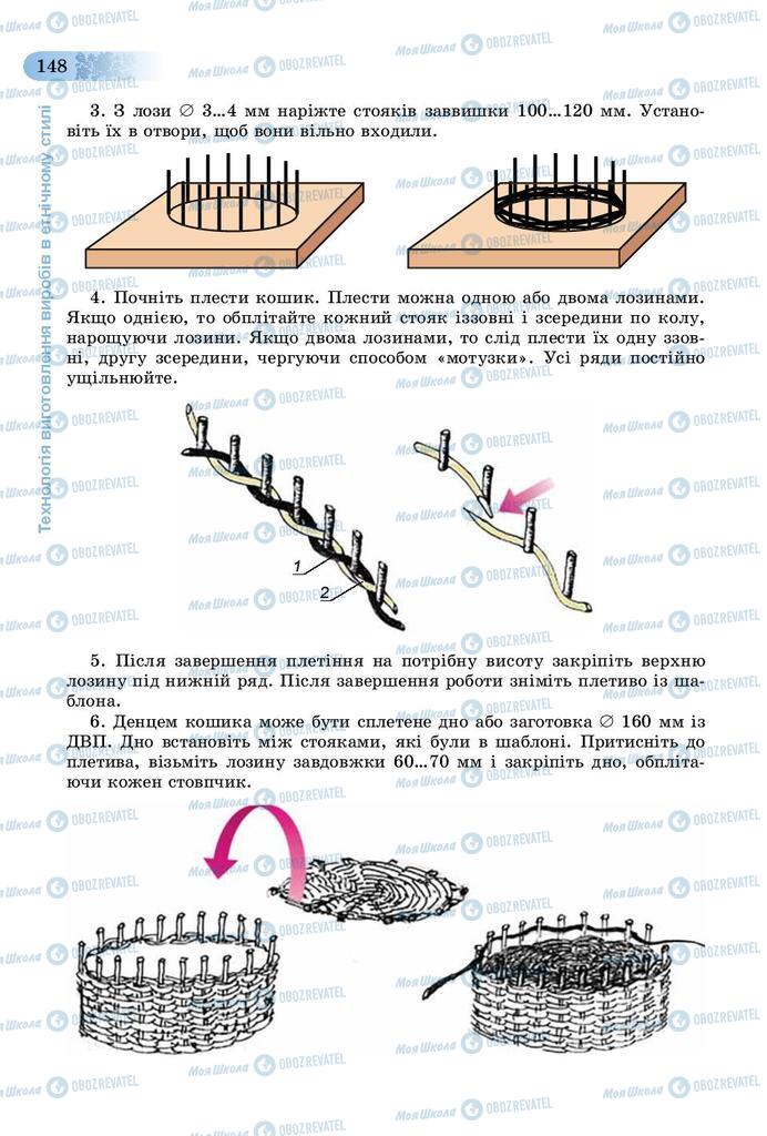Учебники Трудовое обучение 9 класс страница 148
