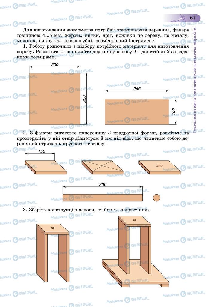 Підручники Трудове навчання 9 клас сторінка 67