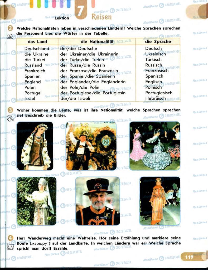 Учебники Немецкий язык 7 класс страница  119